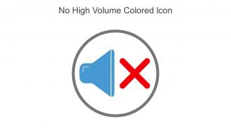 No High Volume Colored Icon In Powerpoint Pptx Png And Editable Eps Format