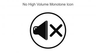 No High Volume Monotone Icon In Powerpoint Pptx Png And Editable Eps Format