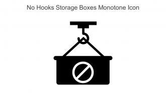 No Hooks Storage Boxes Monotone Icon In Powerpoint Pptx Png And Editable Eps Format