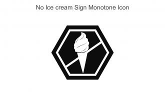 No Ice Cream Sign Monotone Icon In Powerpoint Pptx Png And Editable Eps Format