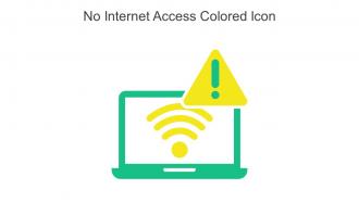 No Internet Access Colored Icon In Powerpoint Pptx Png And Editable Eps Format