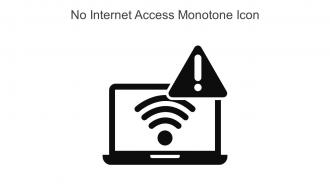 No Internet Access Monotone Icon In Powerpoint Pptx Png And Editable Eps Format