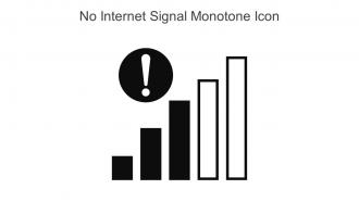 No Internet Signal Monotone Icon In Powerpoint Pptx Png And Editable Eps Format
