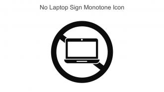 No Laptop Sign Monotone Icon In Powerpoint Pptx Png And Editable Eps Format