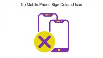 No Mobile Phone Sign Colored Icon In Powerpoint Pptx Png And Editable Eps Format