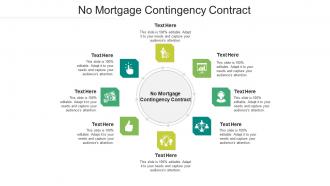 No mortgage contingency contract ppt powerpoint presentation outline pictures cpb