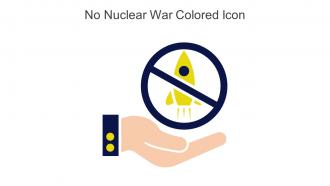 No Nuclear War Colored Icon In Powerpoint Pptx Png And Editable Eps Format
