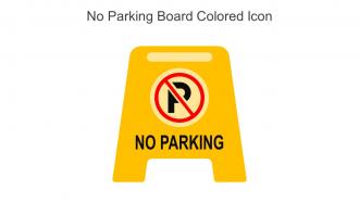 No Parking Board Colored Icon In Powerpoint Pptx Png And Editable Eps Format