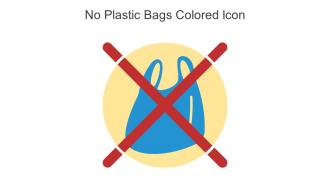 No Plastic Bags Colored Icon In Powerpoint Pptx Png And Editable Eps Format