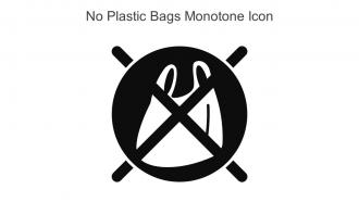 No Plastic Bags Monotone Icon In Powerpoint Pptx Png And Editable Eps Format