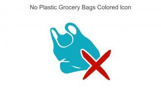 No Plastic Grocery Bags Colored Icon In Powerpoint Pptx Png And Editable Eps Format