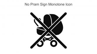 No Pram Sign Monotone Icon In Powerpoint Pptx Png And Editable Eps Format