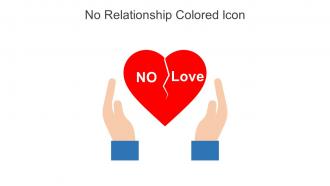 No Relationship Colored Icon In Powerpoint Pptx Png And Editable Eps Format