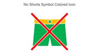 No Shorts Symbol Colored Icon In Powerpoint Pptx Png And Editable Eps Format