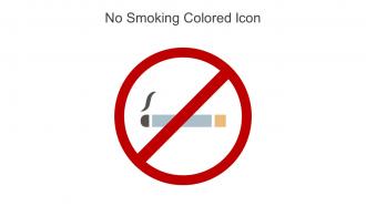 No Smoking Colored Icon In Powerpoint Pptx Png And Editable Eps Format
