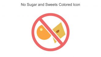 No Sugar And Sweets Colored Icon In Powerpoint Pptx Png And Editable Eps Format