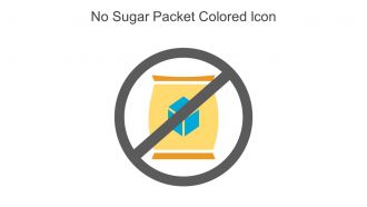 No Sugar Packet Colored Icon In Powerpoint Pptx Png And Editable Eps Format