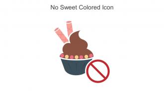 No Sweet Colored Icon In Powerpoint Pptx Png And Editable Eps Format