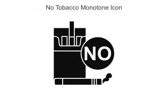 No Tobacco Monotone Icon In Powerpoint Pptx Png And Editable Eps Format