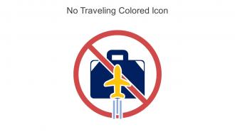 No Traveling Colored Icon In Powerpoint Pptx Png And Editable Eps Format