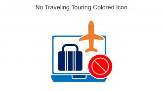 No Traveling Touring Colored Icon In Powerpoint Pptx Png And Editable Eps Format