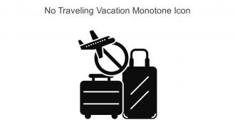 No Traveling Vacation Monotone Icon In Powerpoint Pptx Png And Editable Eps Format