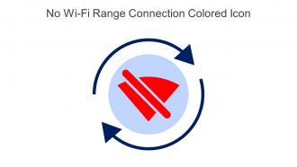No Wi Fi Range Connection Colored Icon In Powerpoint Pptx Png And Editable Eps Format