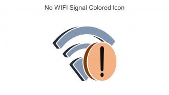 No WIFI Signal Colored Icon In Powerpoint Pptx Png And Editable Eps Format