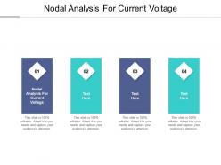 Nodal analysis for current voltage ppt powerpoint presentation gallery smartart cpb