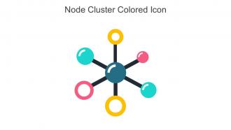 Node Cluster Colored Icon In Powerpoint Pptx Png And Editable Eps Format