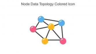 Node Data Topology Colored Icon In Powerpoint Pptx Png And Editable Eps Format