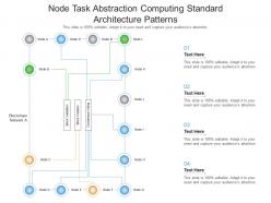 Node task abstraction cloud computing standard architecture patterns ppt presentation diagram