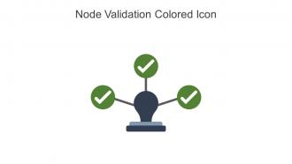 Node Validation Colored Icon In Powerpoint Pptx Png And Editable Eps Format
