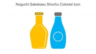 Noguchi Sakekasu Shochu Colored Icon In Powerpoint Pptx Png And Editable Eps Format