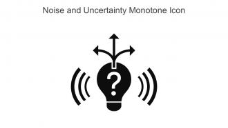 Noise And Uncertainty Monotone Icon In Powerpoint Pptx Png And Editable Eps Format