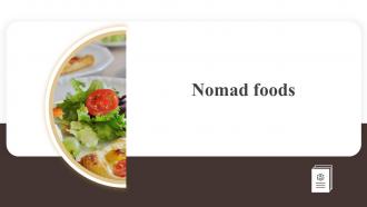 Nomad Foods Industry Report Of Commercially Prepared Food Part 2