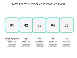 Nominal vs ordinal vs interval vs ratio ppt powerpoint presentation model picture cpb