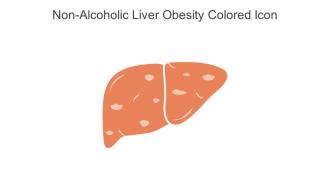 Non Alcoholic Liver Obesity Colored Icon In Powerpoint Pptx Png And Editable Eps Format
