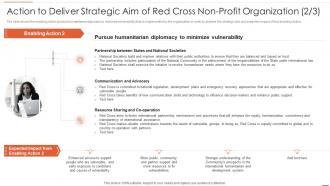 Non business entity strategic planning action deliver strategic aim red cross profit organization