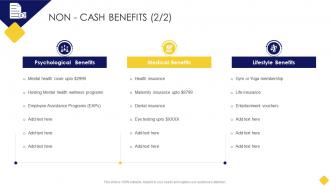 Non Cash Benefits Salary Assessment Report Ppt Slides Design Inspiration