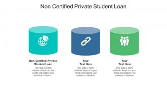 Non certified private student loan ppt powerpoint presentation slides cpb