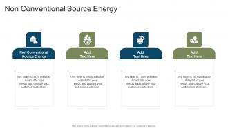 Non Conventional Source Energy In Powerpoint And Google Slides Cpb