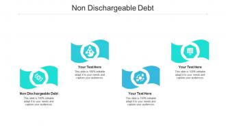 Non dischargeable debt ppt powerpoint presentation slides show cpb