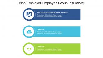 Non employer employee group insurance ppt powerpoint presentation inspiration cpb