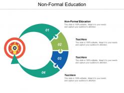 Non formal education ppt powerpoint presentation icon example topics cpb