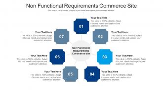 Non functional requirements commerce site ppt powerpoint presentation show cpb