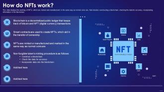 Non Fungible Tokens It How Do Nfts Work