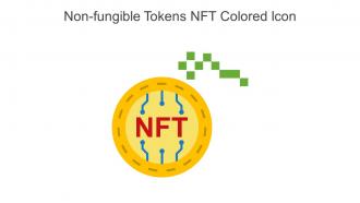 Non Fungible Tokens NFT Colored Icon In Powerpoint Pptx Png And Editable Eps Format