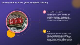 Non Fungible Tokens Role In Metaverse Training Ppt