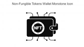 Non Fungible Tokens Wallet Monotone Icon In Powerpoint Pptx Png And Editable Eps Format